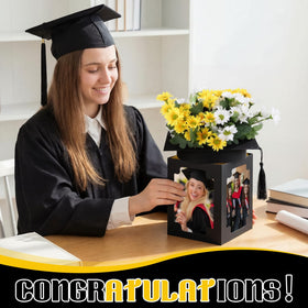 Youyole 2026 graduation theme enhances party tables with stylish centerpieces.