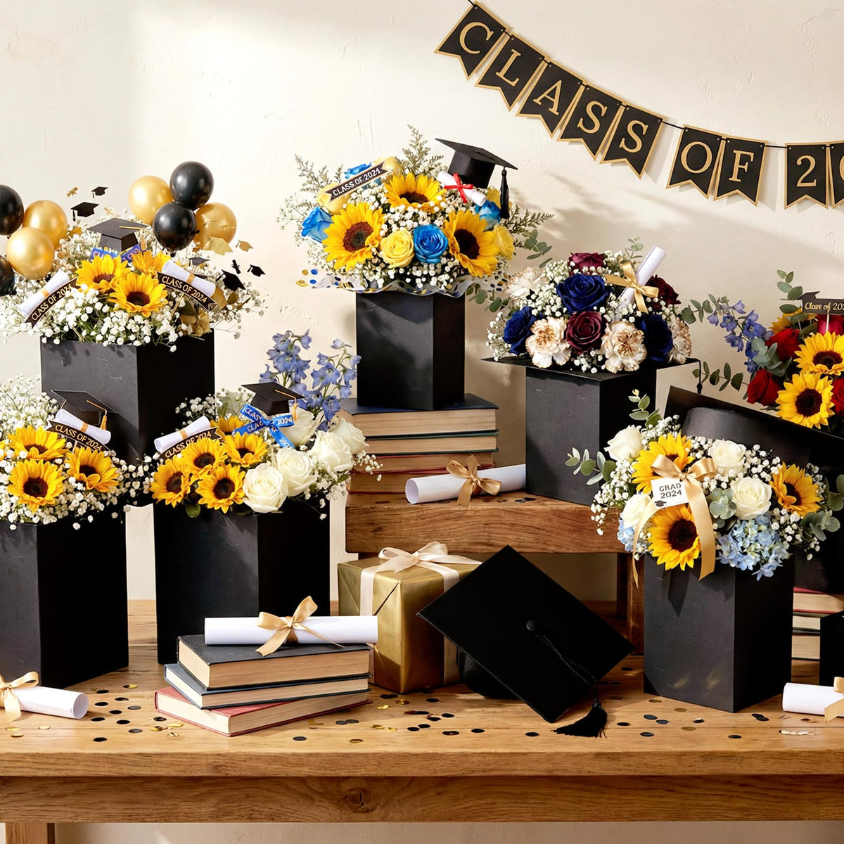 Youyole photo box fits 4x6 photos, protecting memories during the celebration.