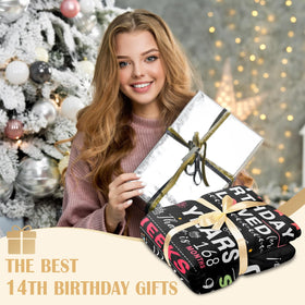 YPURTSD blanket folded display, ideal teen bedroom decor and comfort.