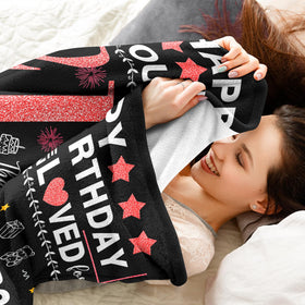 YPURTSD travel-friendly throw blanket for cozy trips and easy packing.