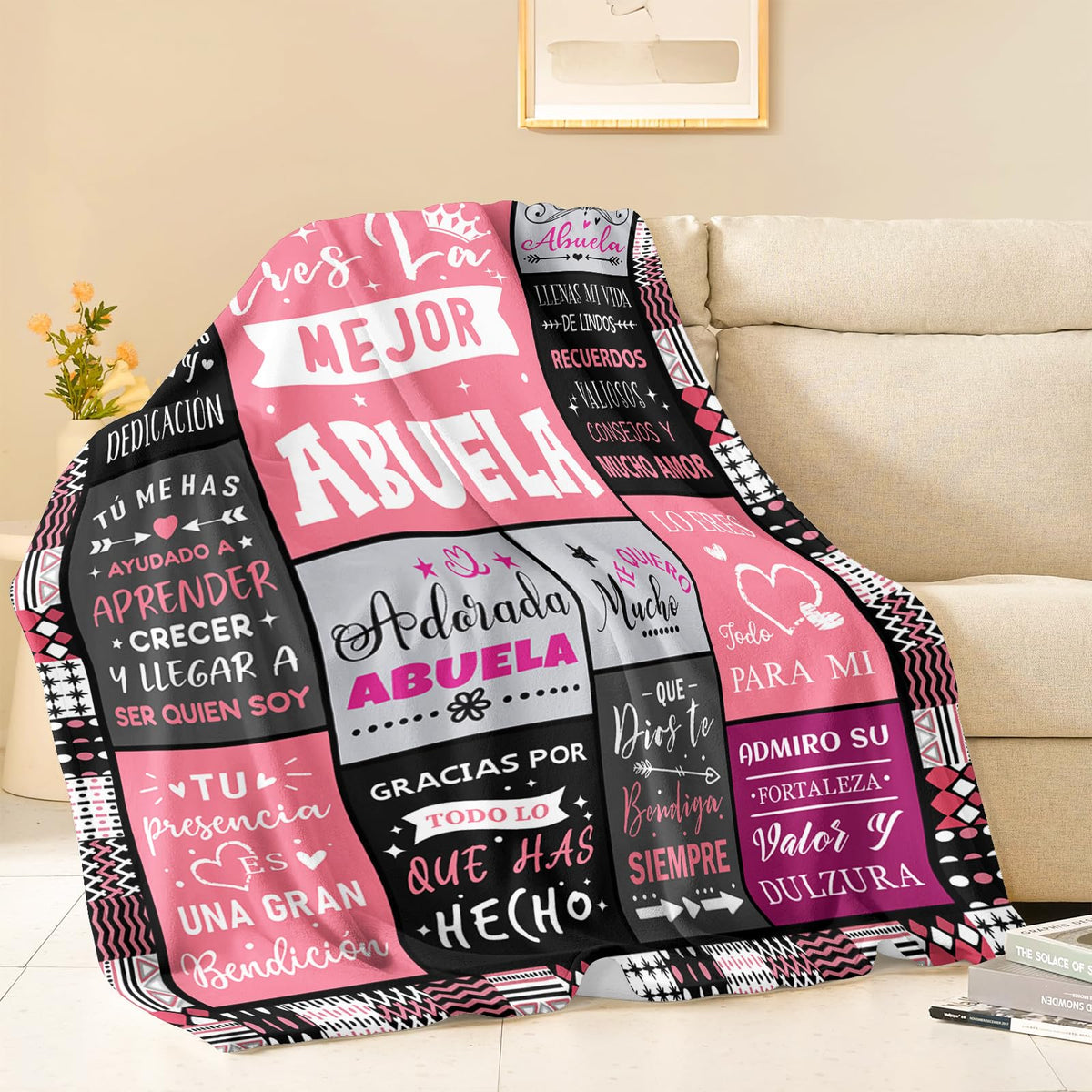 YPURTSD Grandma Blanket being machine washed for easy care
