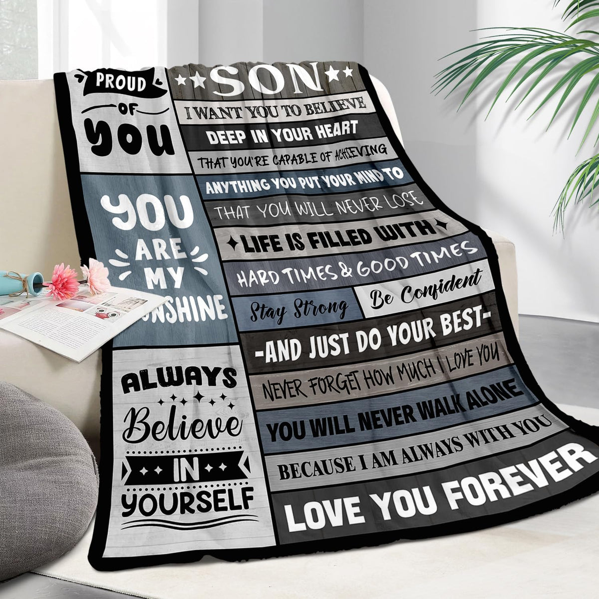 YPURTSD Son Blanket ready for travel and outdoor adventures