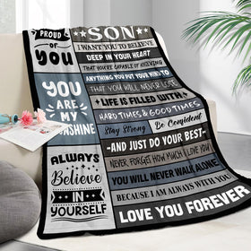YPURTSD Son Blanket ready for travel and outdoor adventures