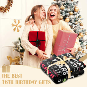 YPURTSD Sweet 16 blanket on bed adds warmth and room decor