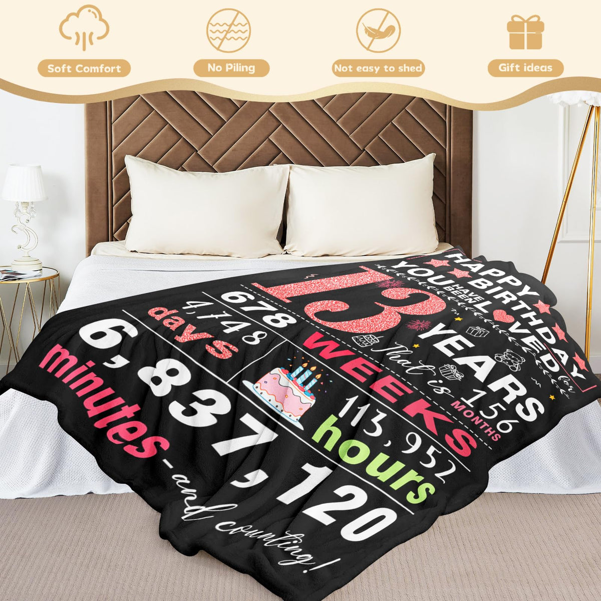 YPURTSD Travel-friendly blanket stays soft and cozy on the go