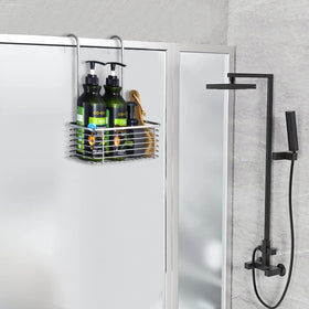 YQh rotating back hook demonstrates flexible placement for faucet or tub.
