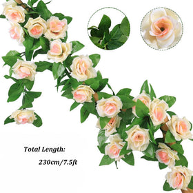 YRIOWMI rose vine backdrop for parties and photo moments
