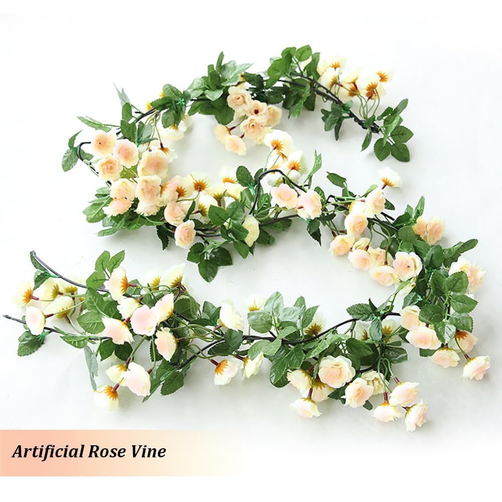 YRIOWMI rose vine festival decor display