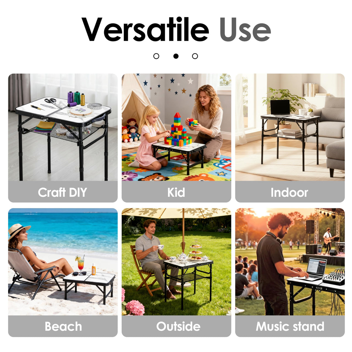 Yriuat versatile for outdoor picnics or indoor couch use.