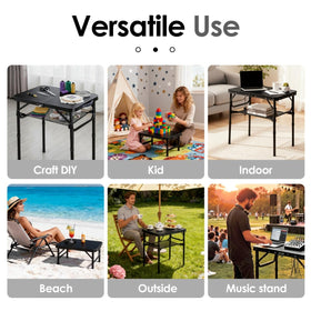 Yriuat indoor-outdoor tray ready for picnics camping or couch