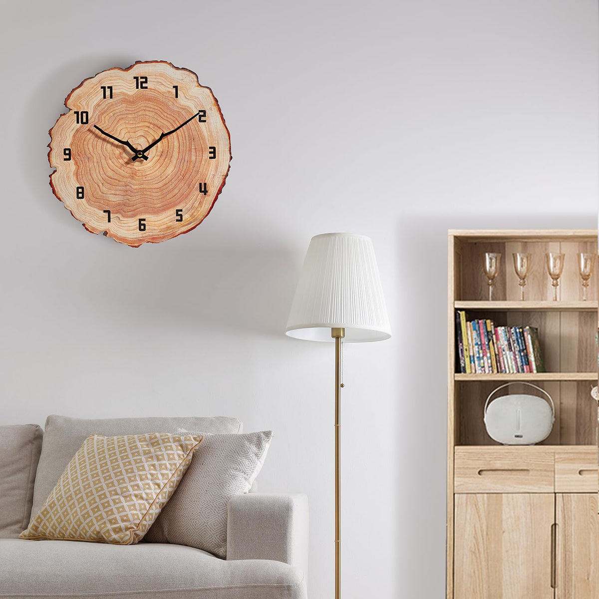 YRUDMBIN Gift-ready clock suits housewarmings and special occasions