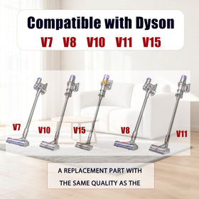 YRUKOMU wand tube replacement for Dyson V8 with secure quick-release fit