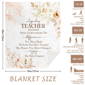 The YSBLGWE blush and white prints blanket complements modern interiors.