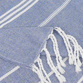 YSYJ oversized Turkish beach towel 36x71 for lounging on sand.
