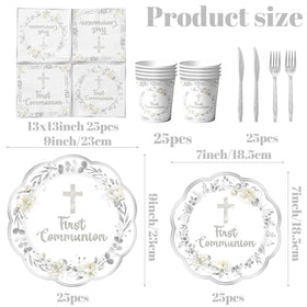 YTGUVBK first communion knives and forks ensure quick, tidy dining