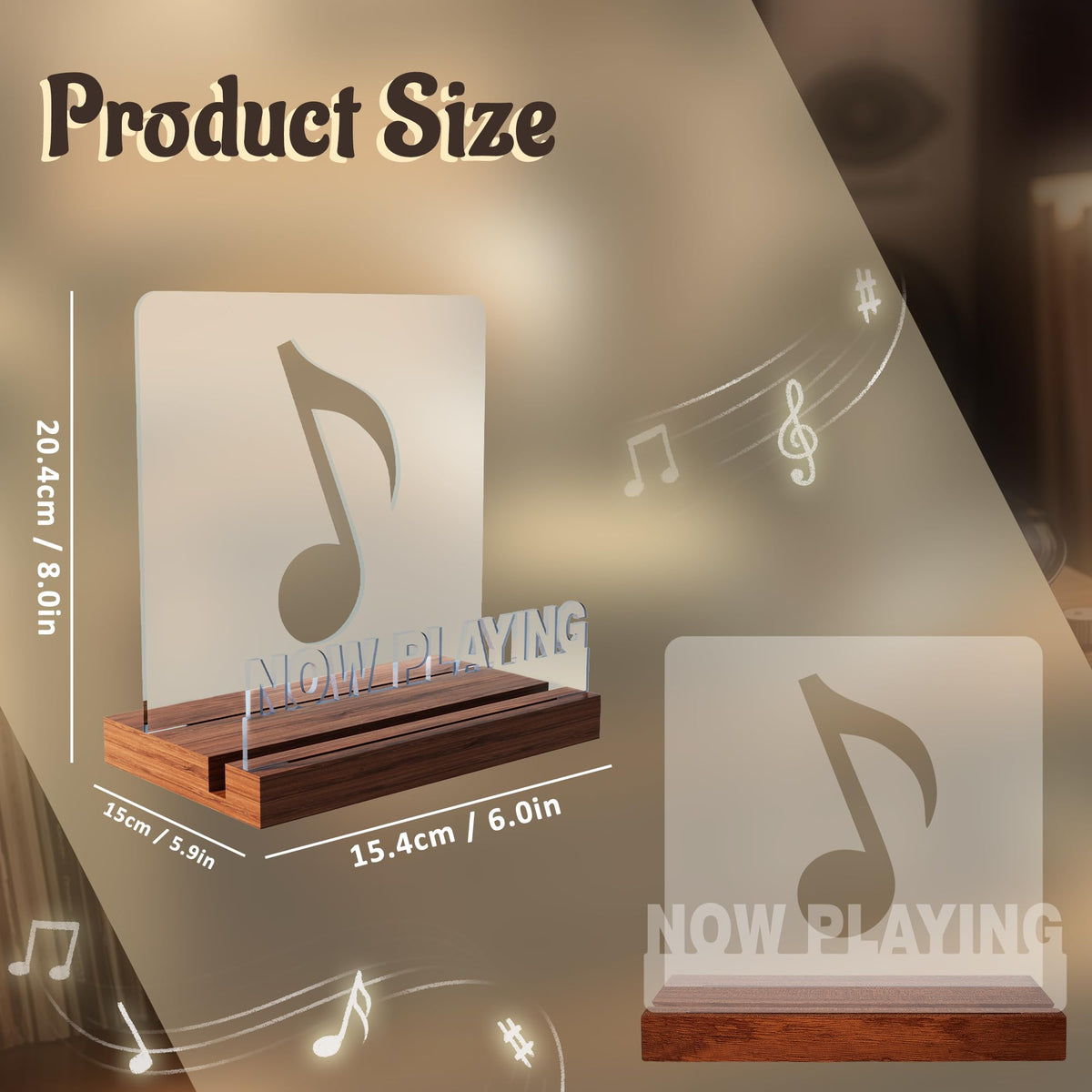 YuanDian gift ready vinyl stand adds style for music lovers