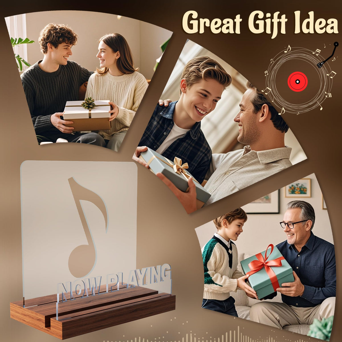 YuanDian vinyl display holds sleeves neatly and reduces clutter
