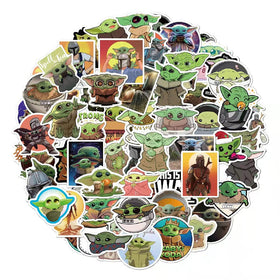 YUANHUISHENG Yoda stickers pack for versatile decorating and labeling
