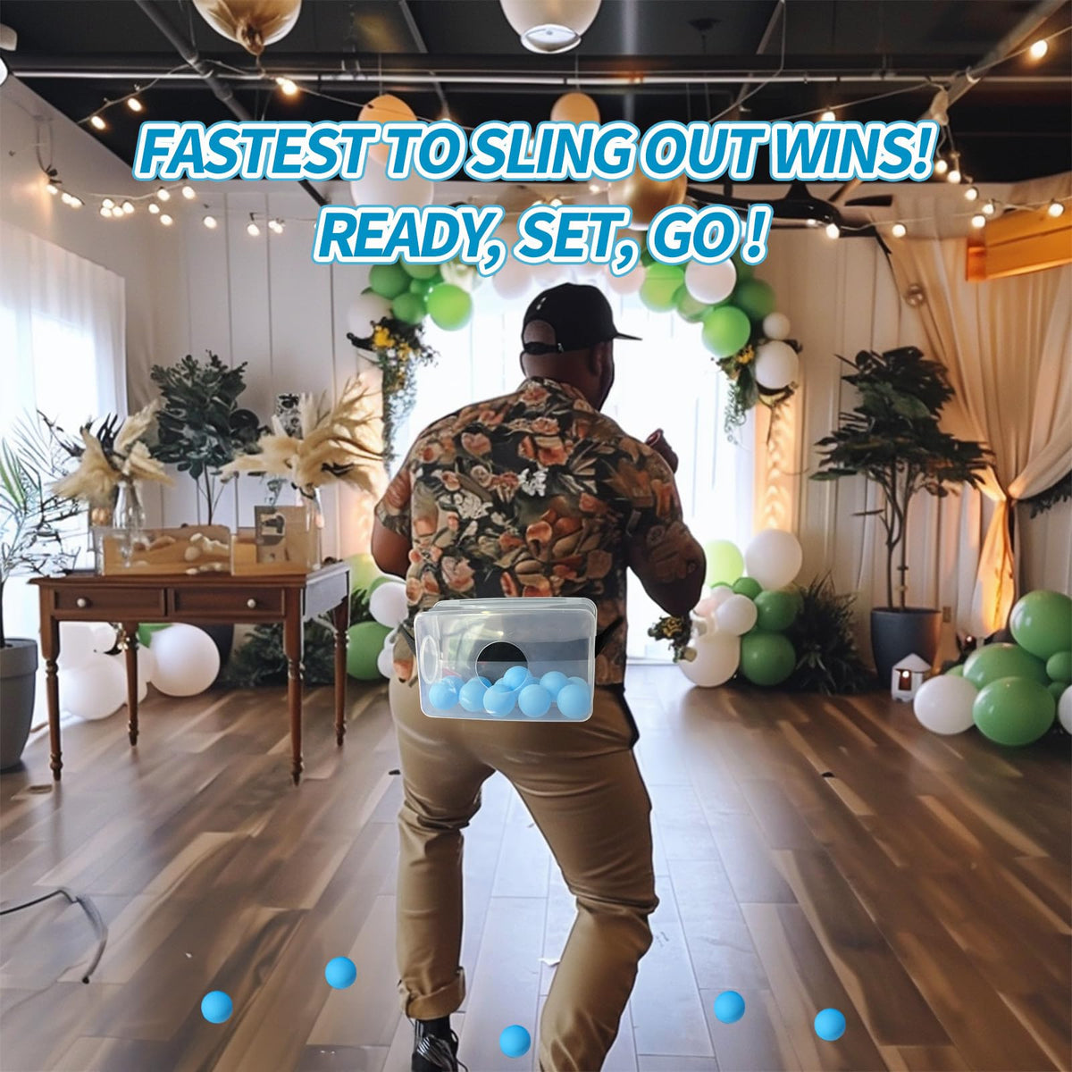 YUBAIHUI baby shower icebreaker games blue box boosts guest interaction.