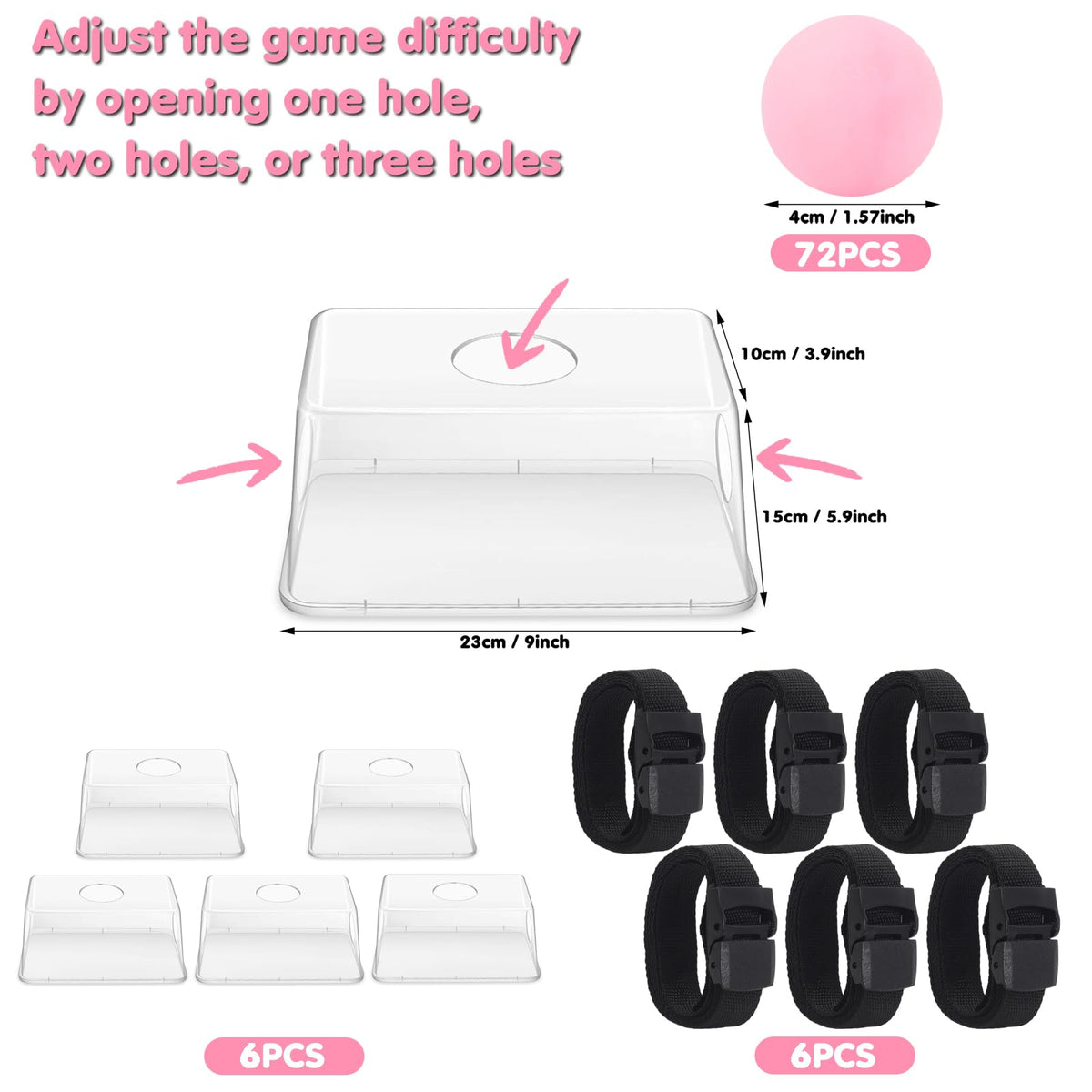 YUBAIHUI Hip game packaging highlights quick setup and durable boxes