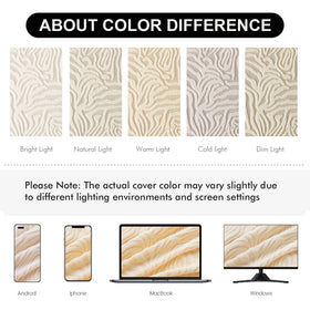 YUEANG beige chair protector cover shielding a chair while updating style.