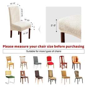 YUEANG stretch Parsons slipcover hugging chair contours securely.