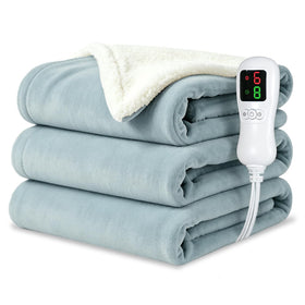 Yueco electric blanket with nine heat levels for customizable warmth