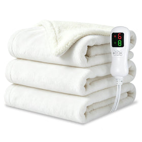 Yueco electric blanket full-size 72x84 warming evenly for bed or couch