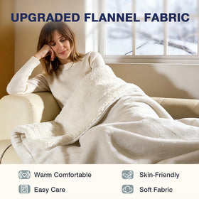 Yueco blanket with overheat protection for safe, extended use