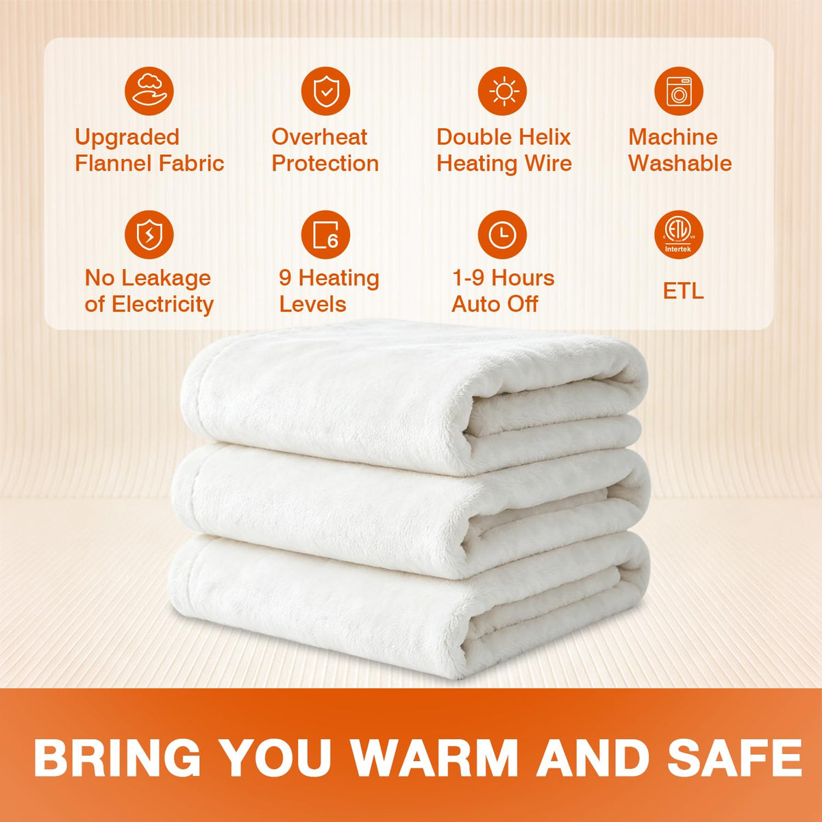 Yueco soft flannel dual-sided comfort for luxurious warmth