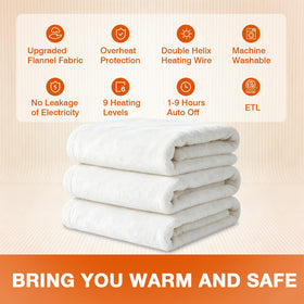 Yueco soft flannel dual-sided comfort for luxurious warmth