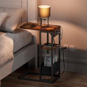 Yuede easy assembly end table ready quickly
