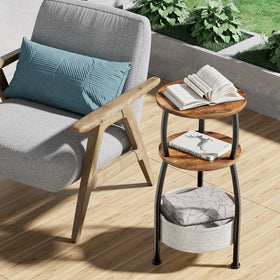 Yuede rustic brown finish coordinating with various styles