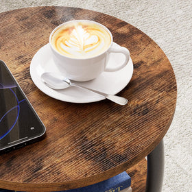 Rounded edges on Yuede table reduce bumps for safer use.