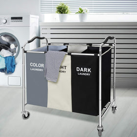 YUELAN freestanding storage works in dorms, bedrooms, and bathrooms