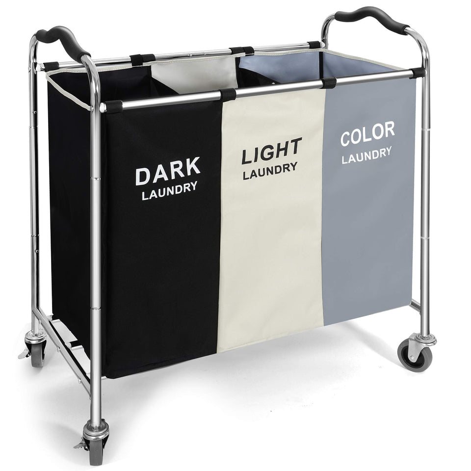YUELAN laundry basket frame stability supports durable daily use