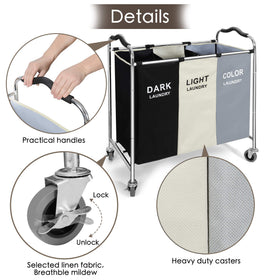 YUELAN top straps offer stability and easy bag removal