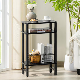 YUFAM compact profile fits narrow entryways and corners.