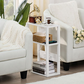 YUFAM wooden desktop with solid pillars for sturdy daily use