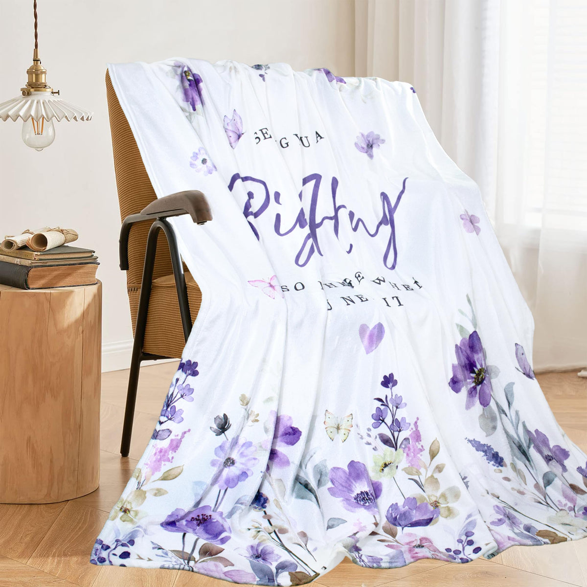 Yufobel travel friendly blanket folds small for trips and camping.