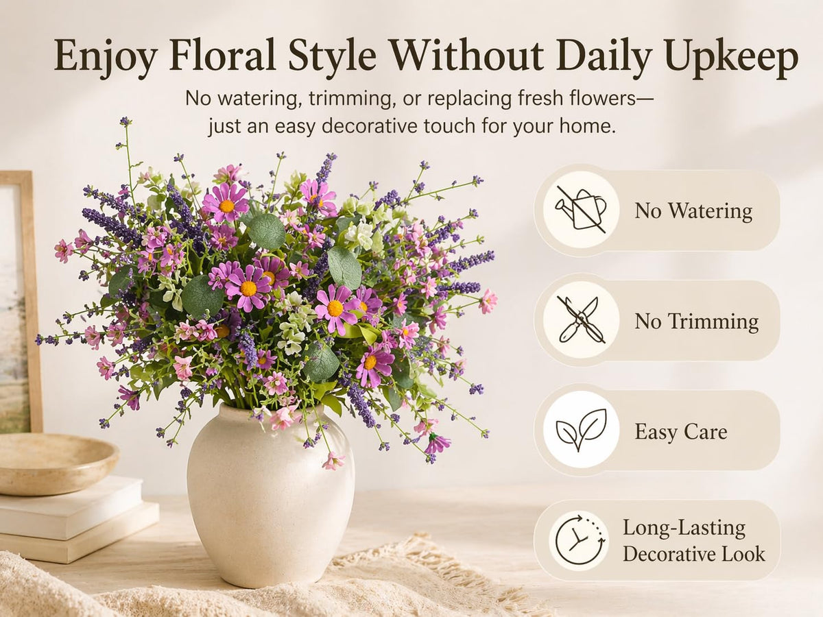 YUGALI cozy living-room decor enhances dining and entryway ambiance with florals.