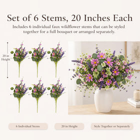 YUGALI ready-to-arrange stems let you customize height and fullness easily.
