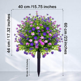 Office balcony display with YUGYUM topiary for greenery indoors or outdoors.