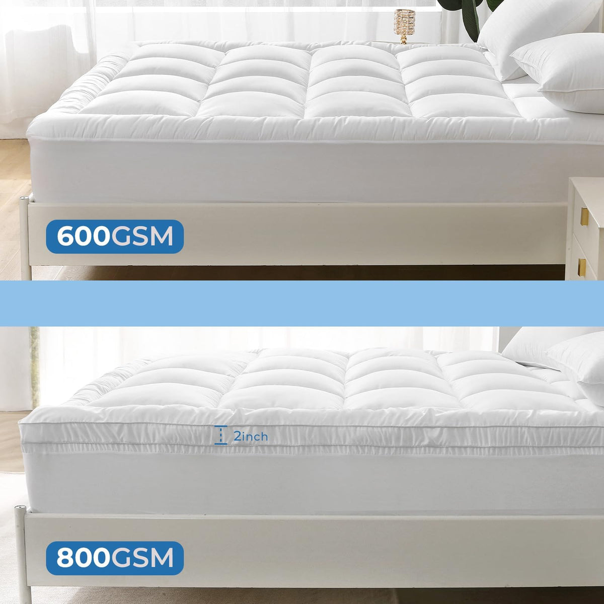 YUGYVOB cooling-comfort profile helps hot sleepers stay comfortable
