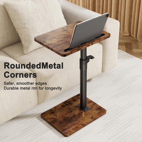 YUHFERA compact sofa table fits small spaces without clutter.