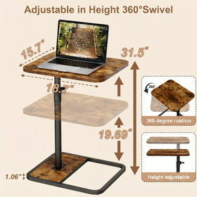 YUHFERA sturdy C-shaped design optimizes small-space use.