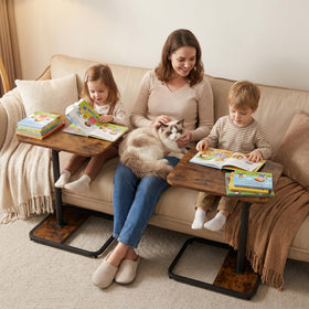 YUHFERA under-sofa design slides in for compact living rooms.