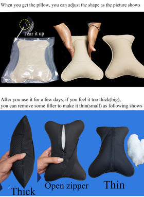 Yuhuru travel and office use neck pillow offers versatile support