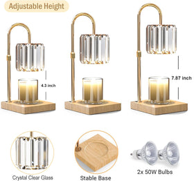 Elegant glass design of Yuichoy warmer adds modern style to any room