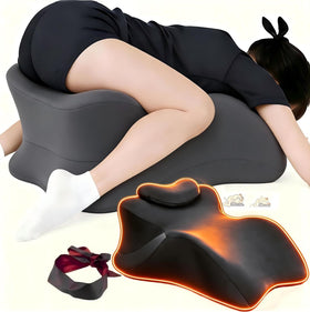 Yukashop large body pillow angled 27deg design for ergonomic lounging.
